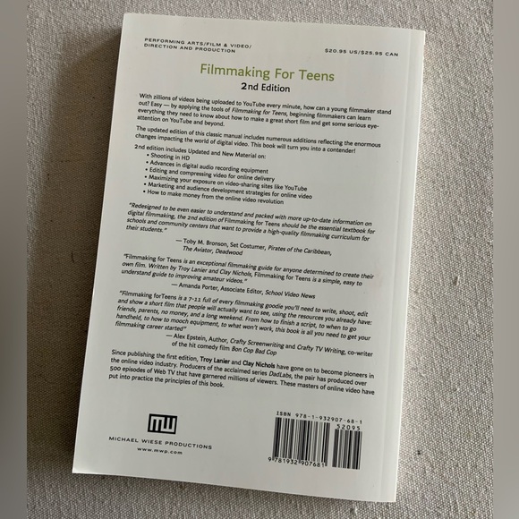 NEW Filmmaking for Teens Book - Picture 9 of 9